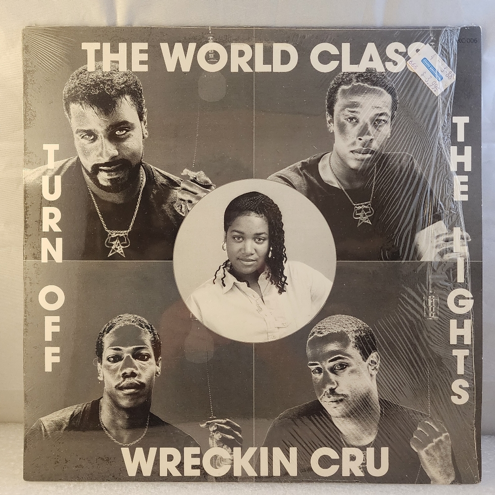1987 World Class Wreckin Cru -Turn Off The Lights - Vinyl Single - Kru-Cut
